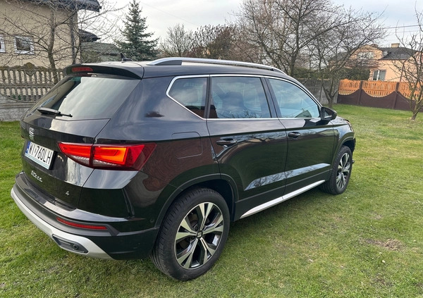 Seat Ateca cena 73900 przebieg: 18000, rok produkcji 2021 z Radomsko małe 154